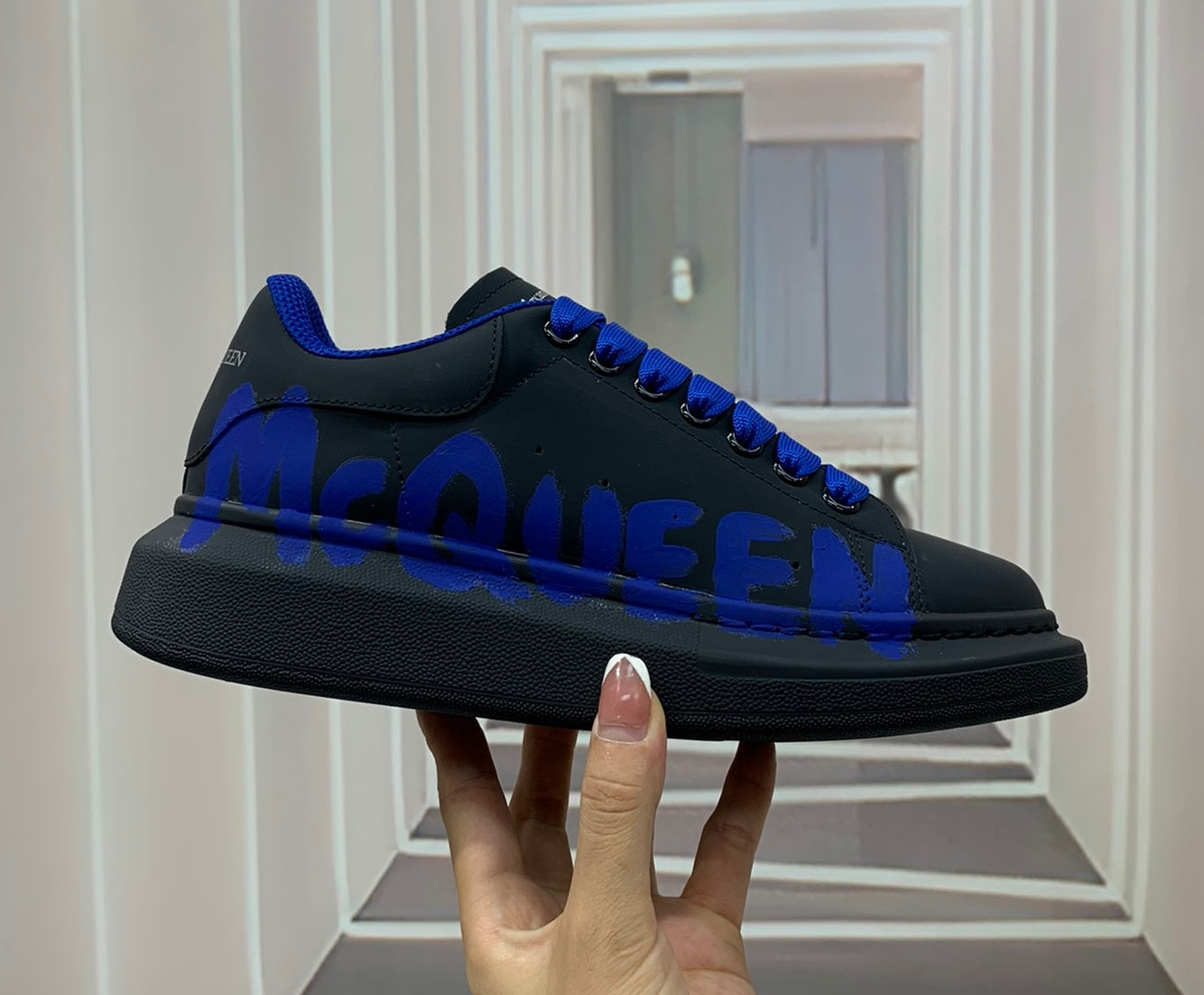 Queen Graffiti Sneakers image 8