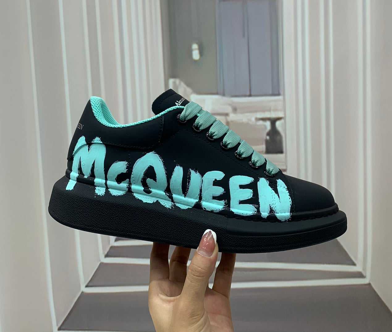 Queen Graffiti Sneakers image 3