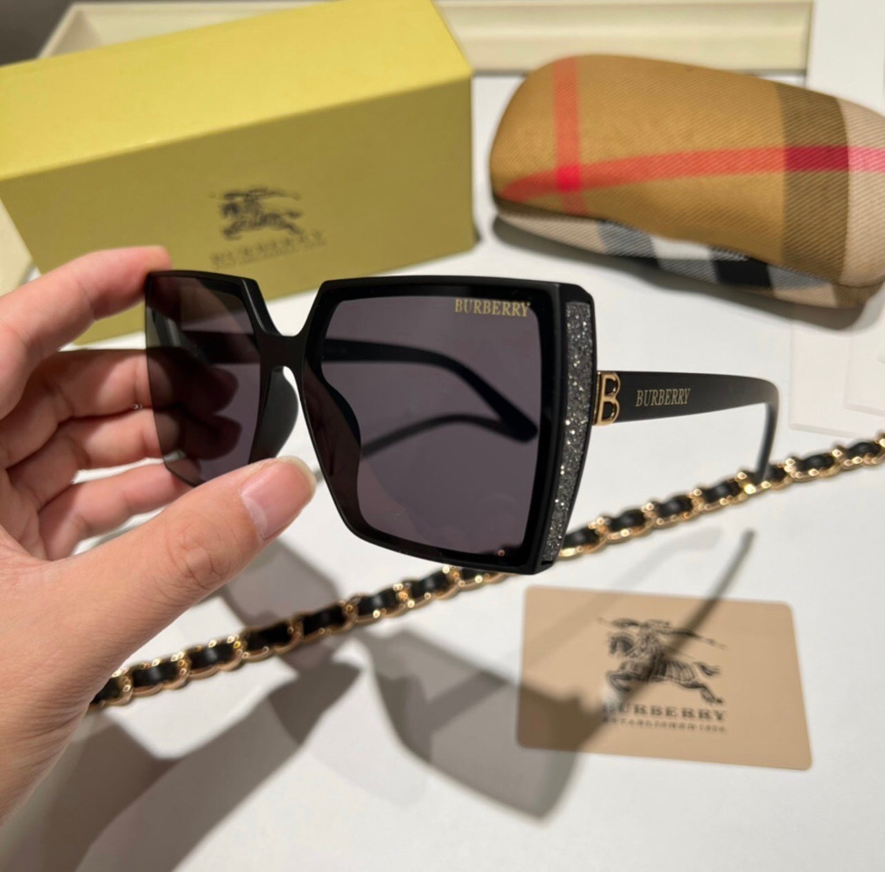 Berry Crystal Sunglasses image 0