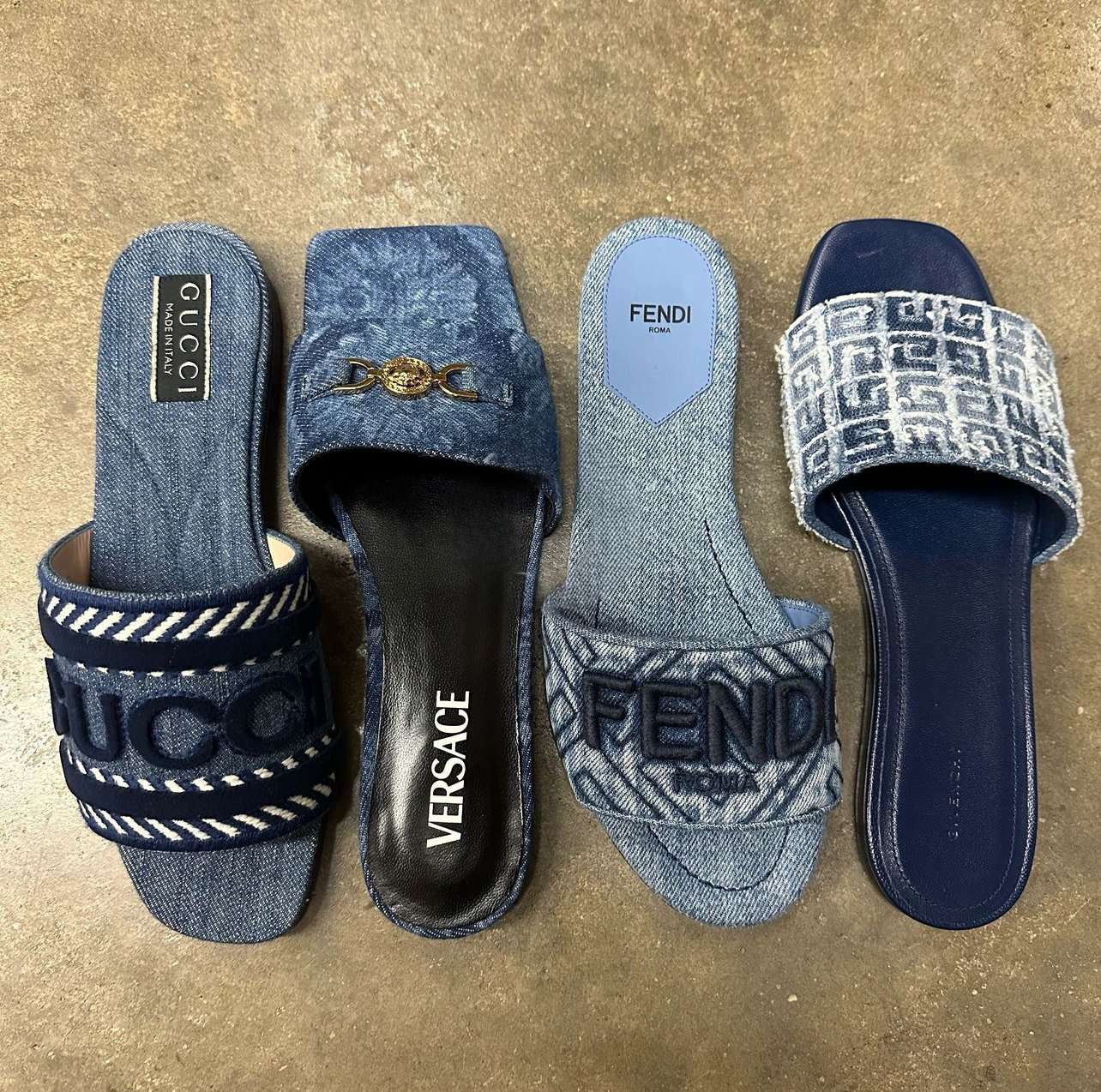 Denim Sandals image 0