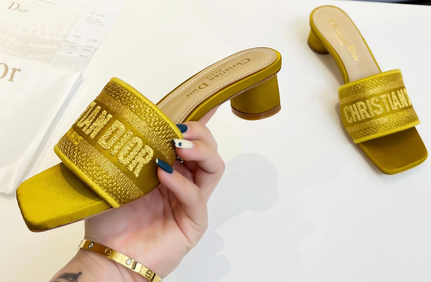 CD Girly Heel Sandals image 3