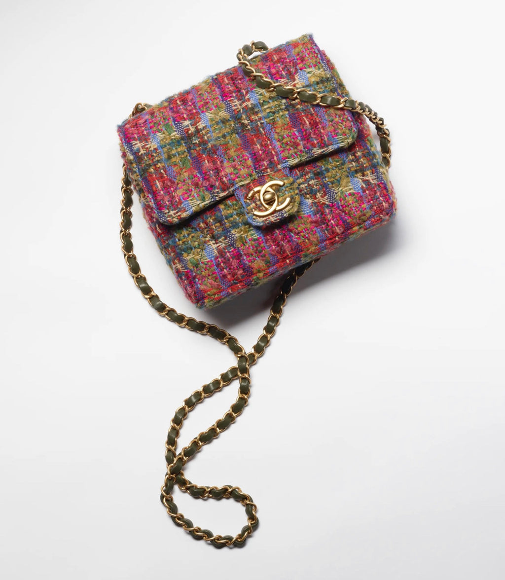 CC Wool Flap Purse image 0
