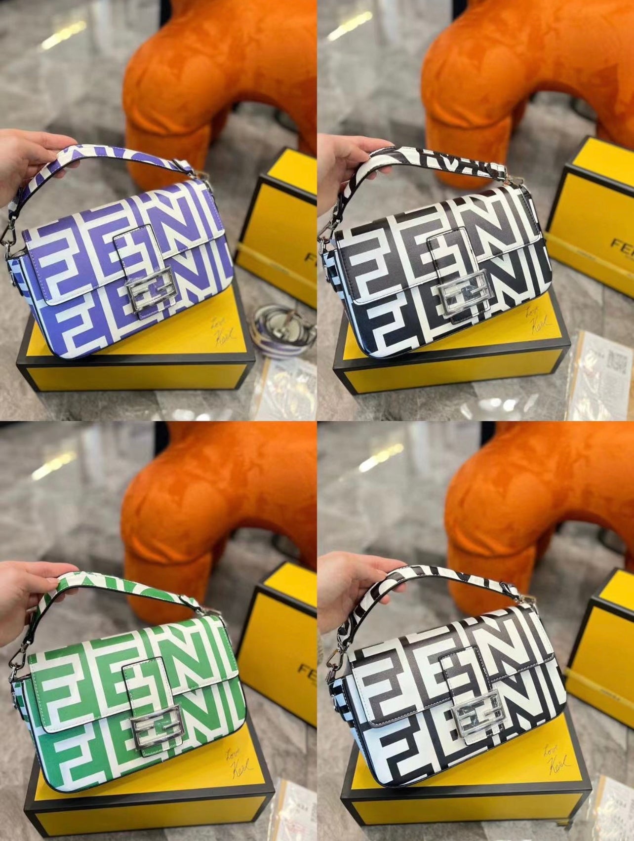 FF Baguette Logo Bag image 0