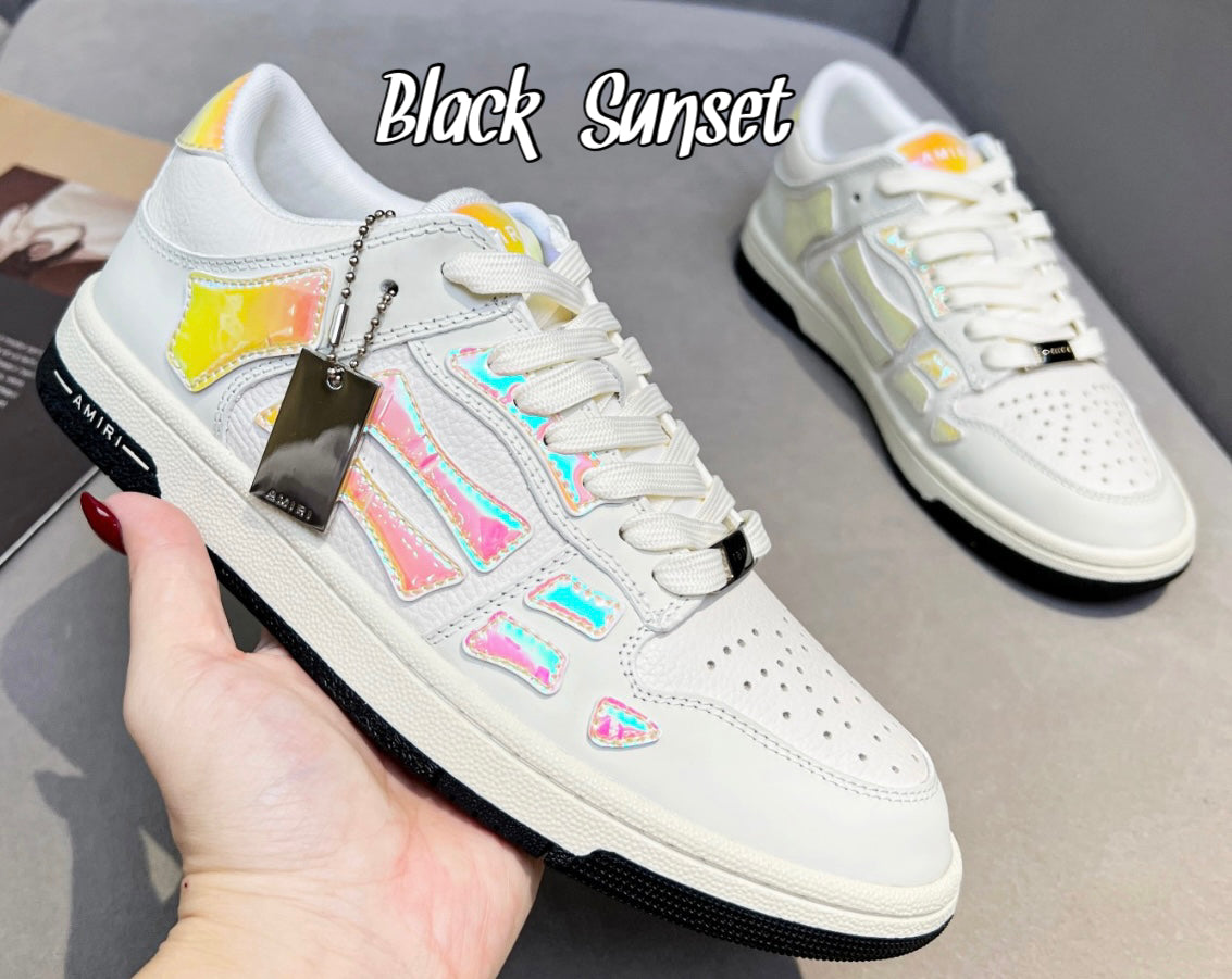 Amiri Bone Holographic Low Tops image 2