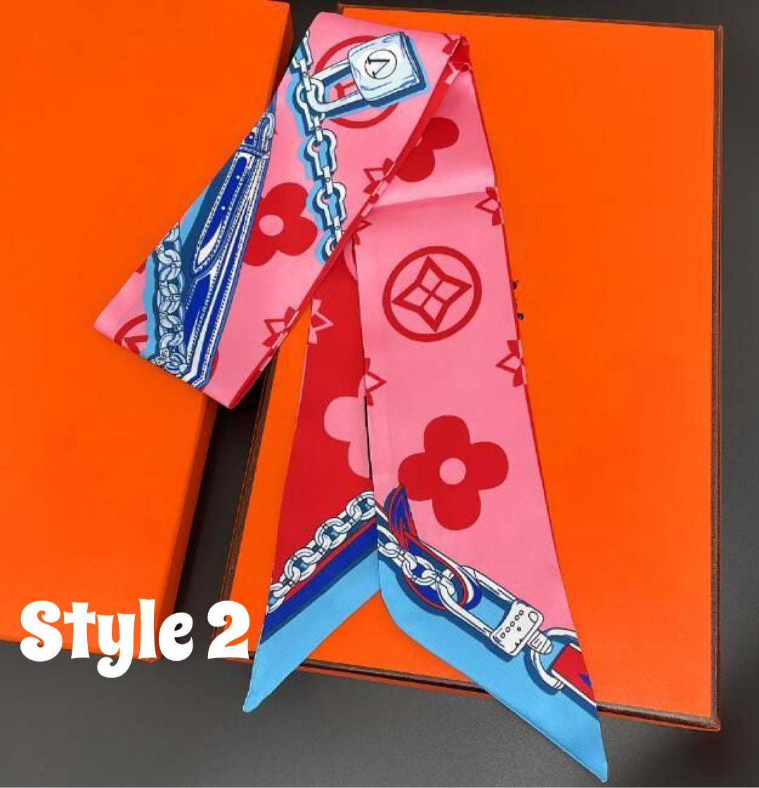 LV Bag Scarf  image 1