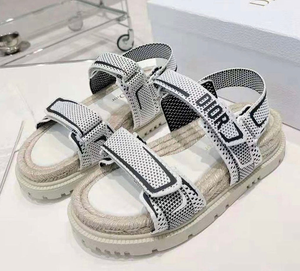 CD Technical Mesh Rubber Sandals image 3
