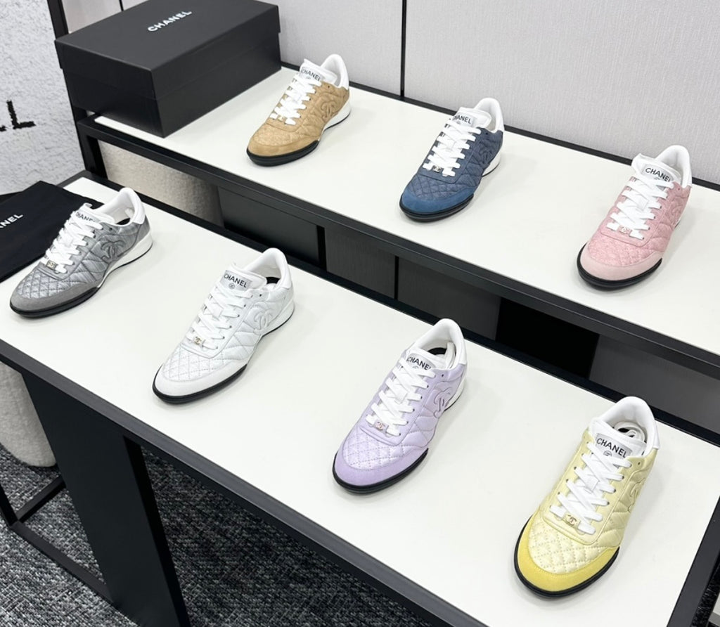 Coco Calfskin Quited Sneakers image 1