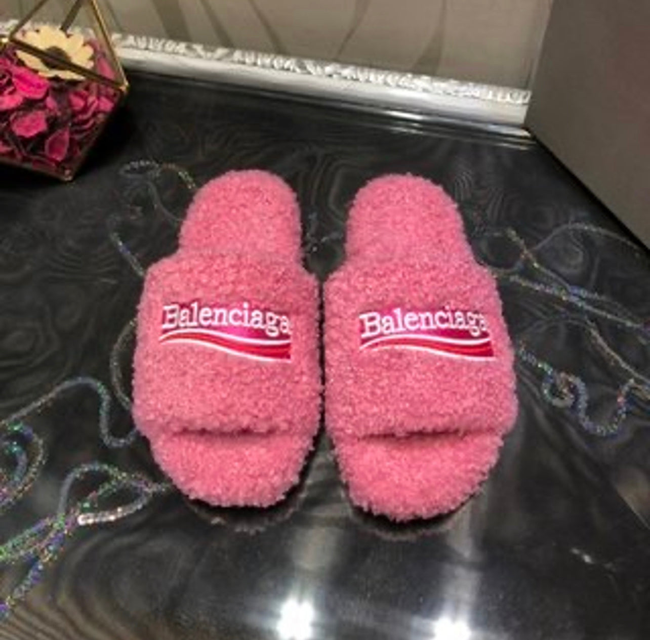 BB Fuzzy Slippers / Slides image 0
