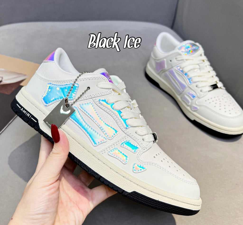 Amiri Bone Holographic Low Tops image 3