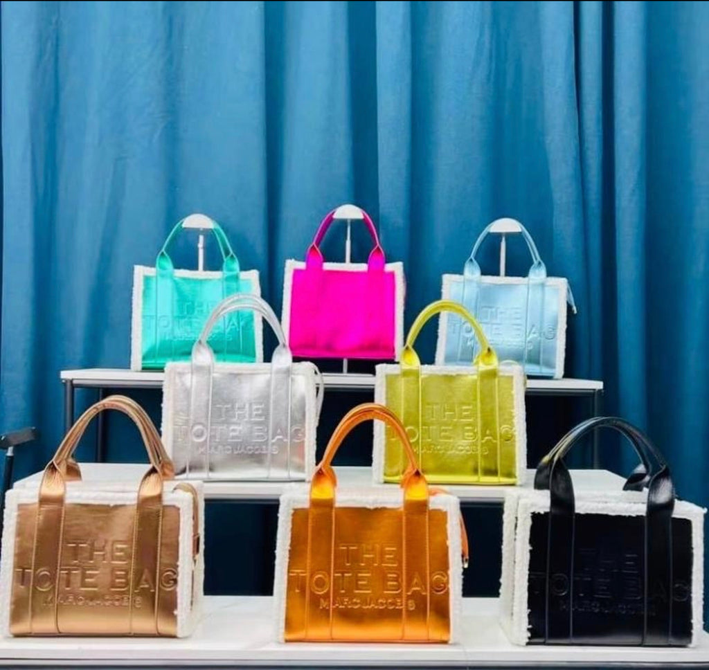 Metallic Tote Bag image 5