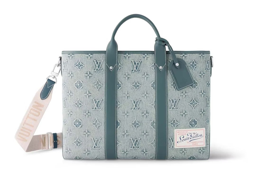 LV Monogram Washed Denim  image 1
