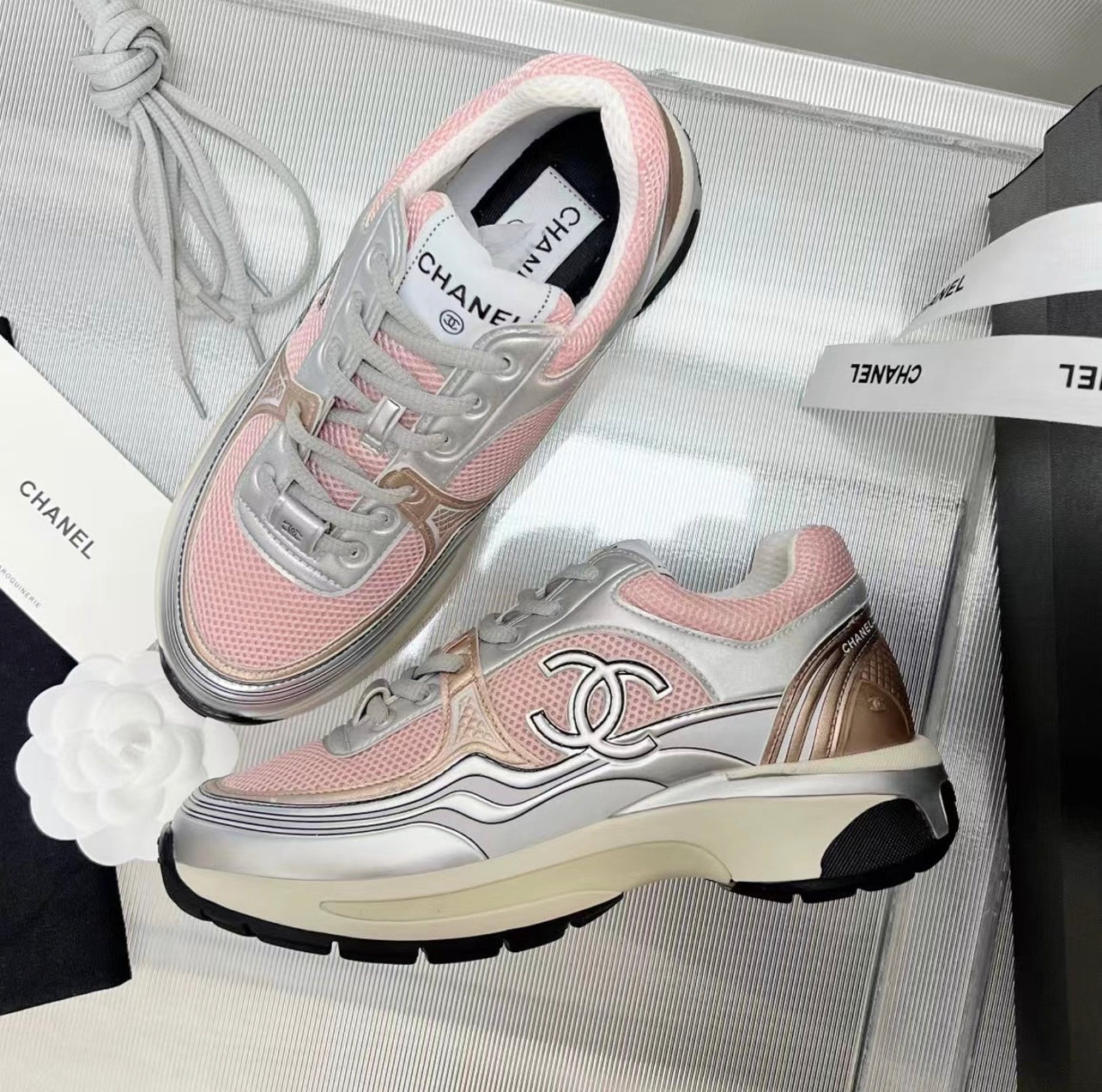 CC Metallic Sneakers image 2