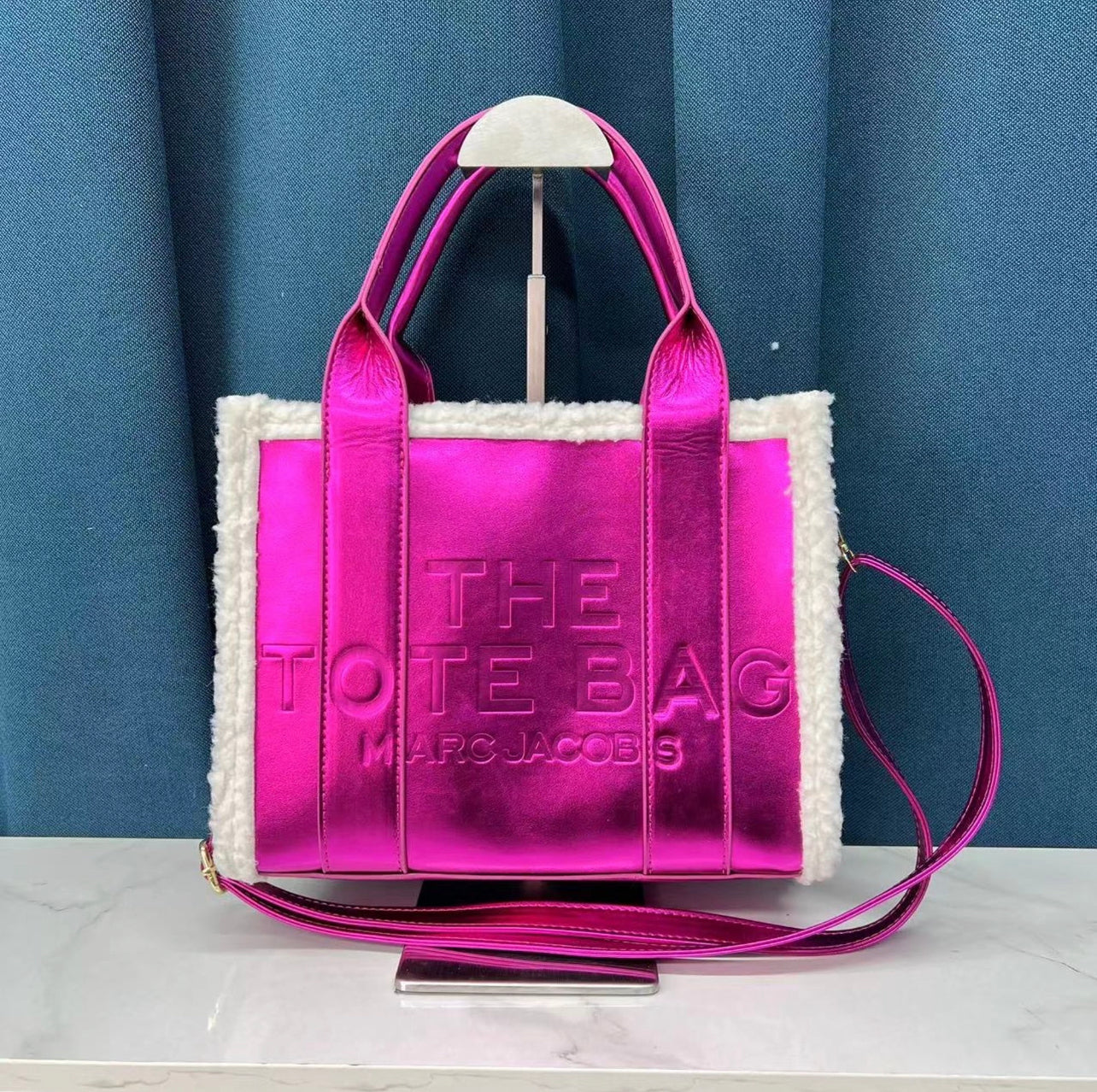 Metallic Tote Bag image 0