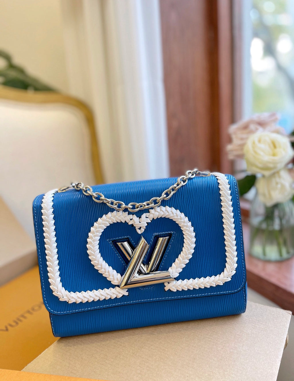LV Braided Heart Twist Bag image 0