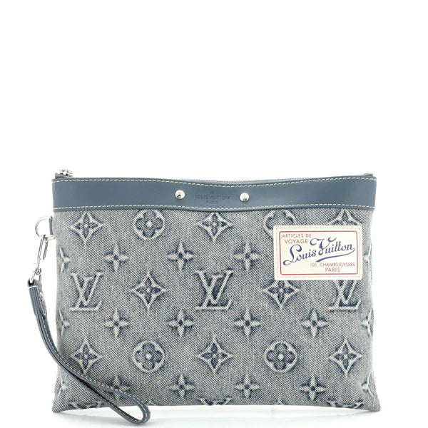LV Monogram Washed Denim  image 4