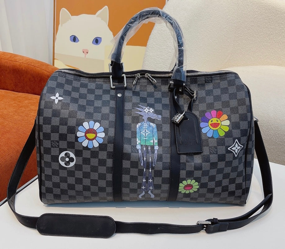 LV Flower Duffle Bag image 0