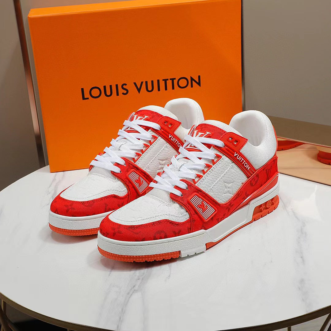 LV Trainer Sneakers image 0