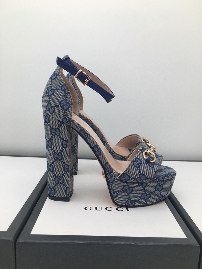 GG Logo Platform Heels image 0