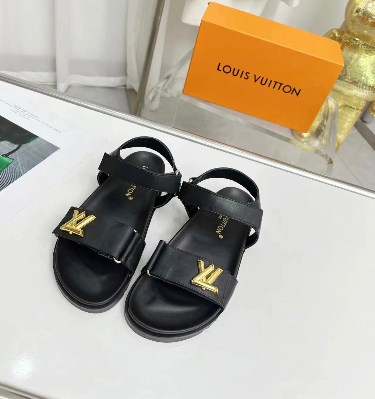 LV Dad Sandals image 4