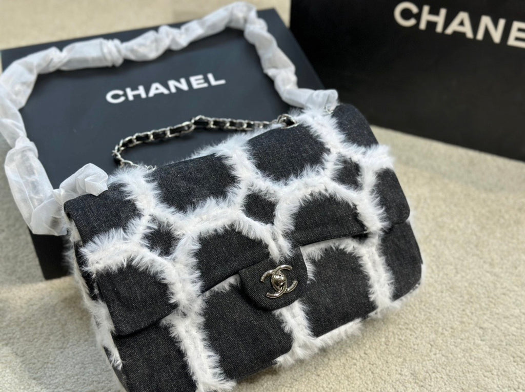 CC Denim Times Fur Bag image 0
