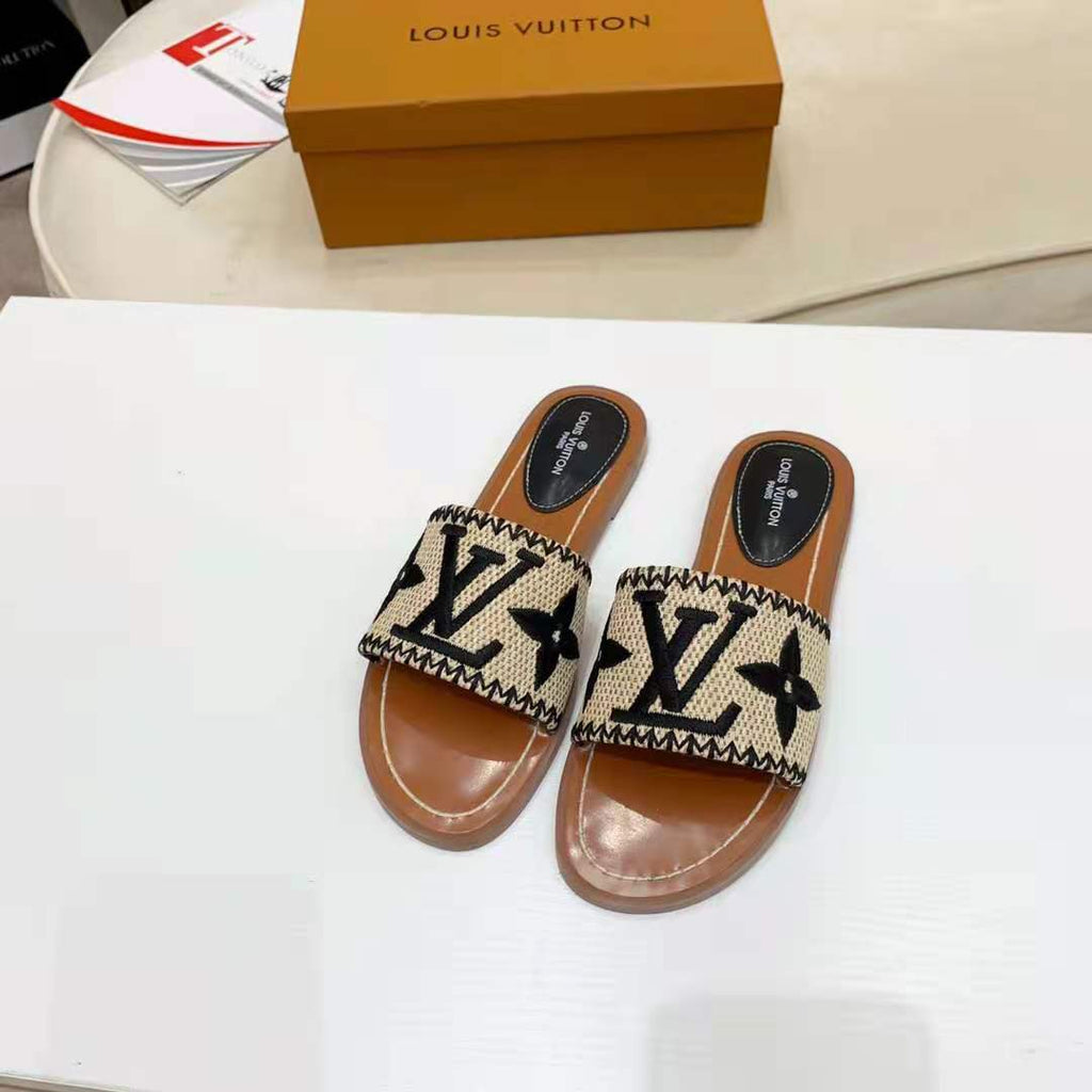 LV Flat Sandals image 0