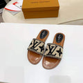 LV Flat Sandals image 0