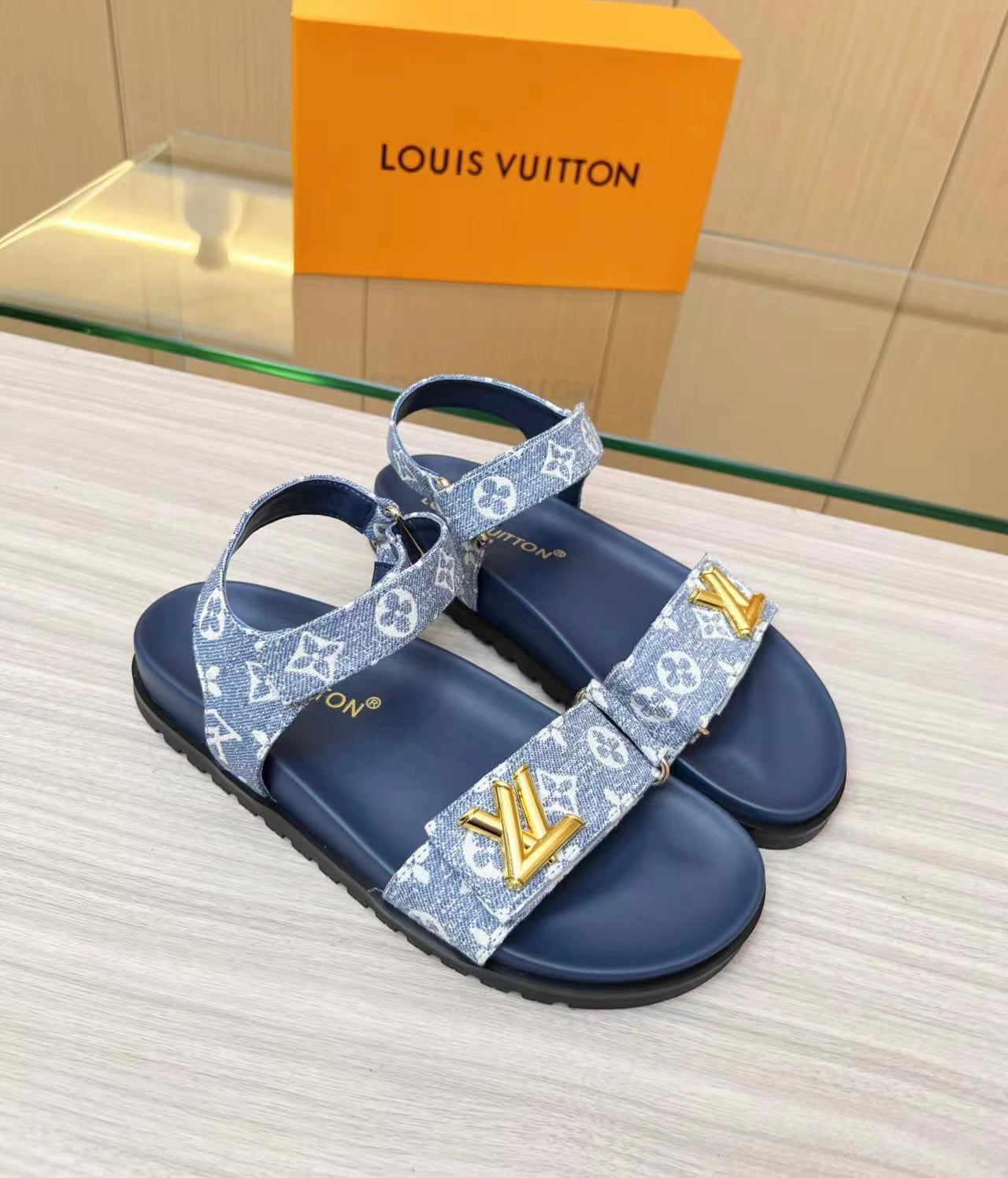 LV Dad Sandals image 1