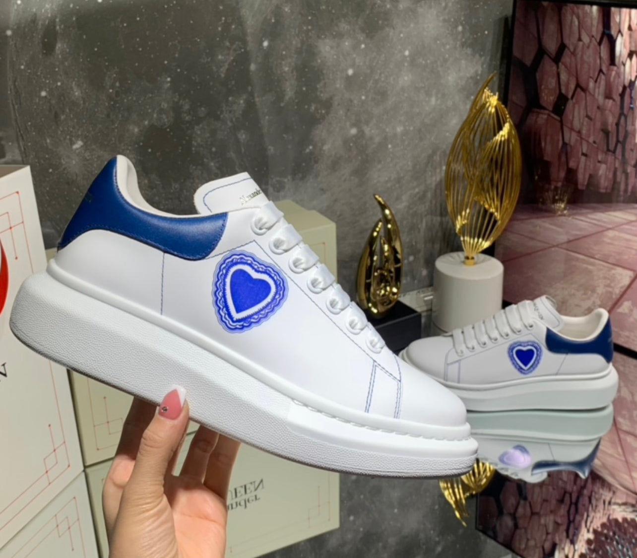 Queen Hearts Sneakers image 1
