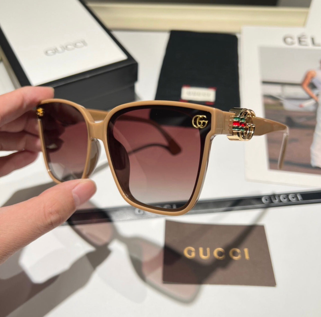 Double GG Sunglasses image 2