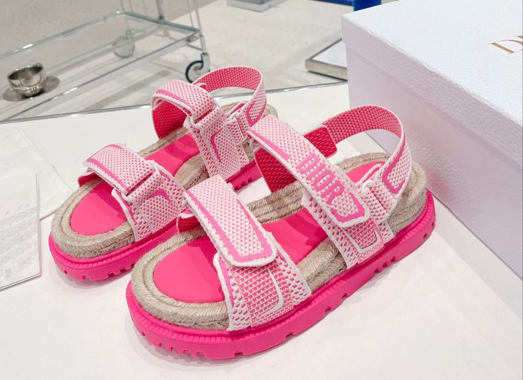 CD Technical Mesh Rubber Sandals image 0