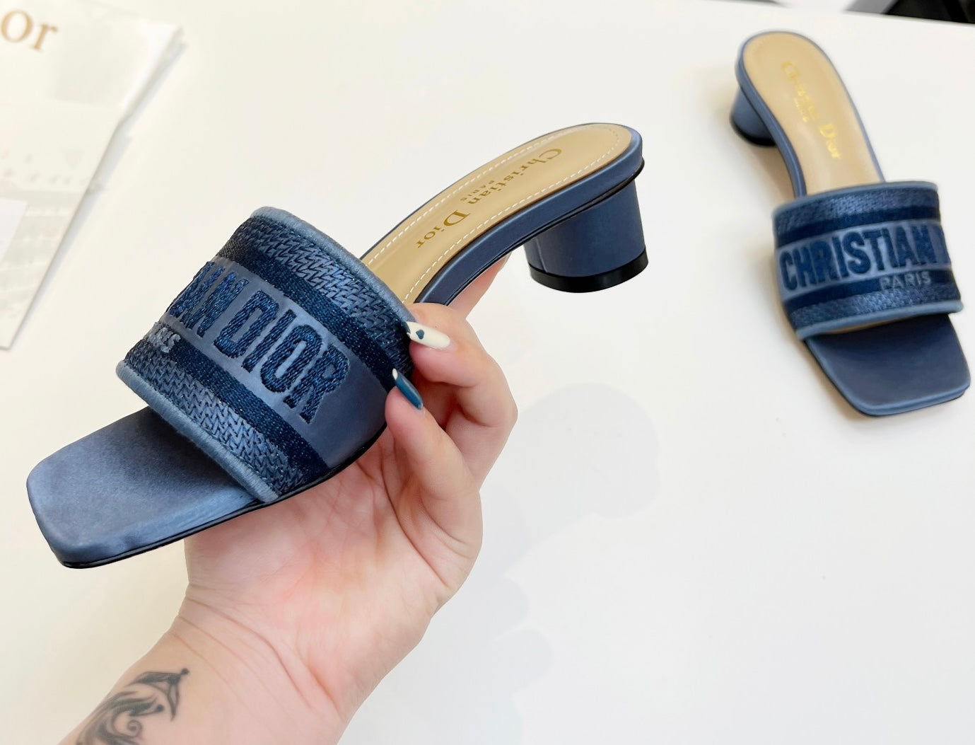 CD Girly Heel Sandals image 5